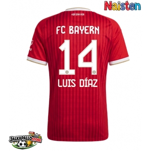 Bayern Munich Luis Diaz #14 Kotipaita Naisten 2026-27 Lyhythihainen